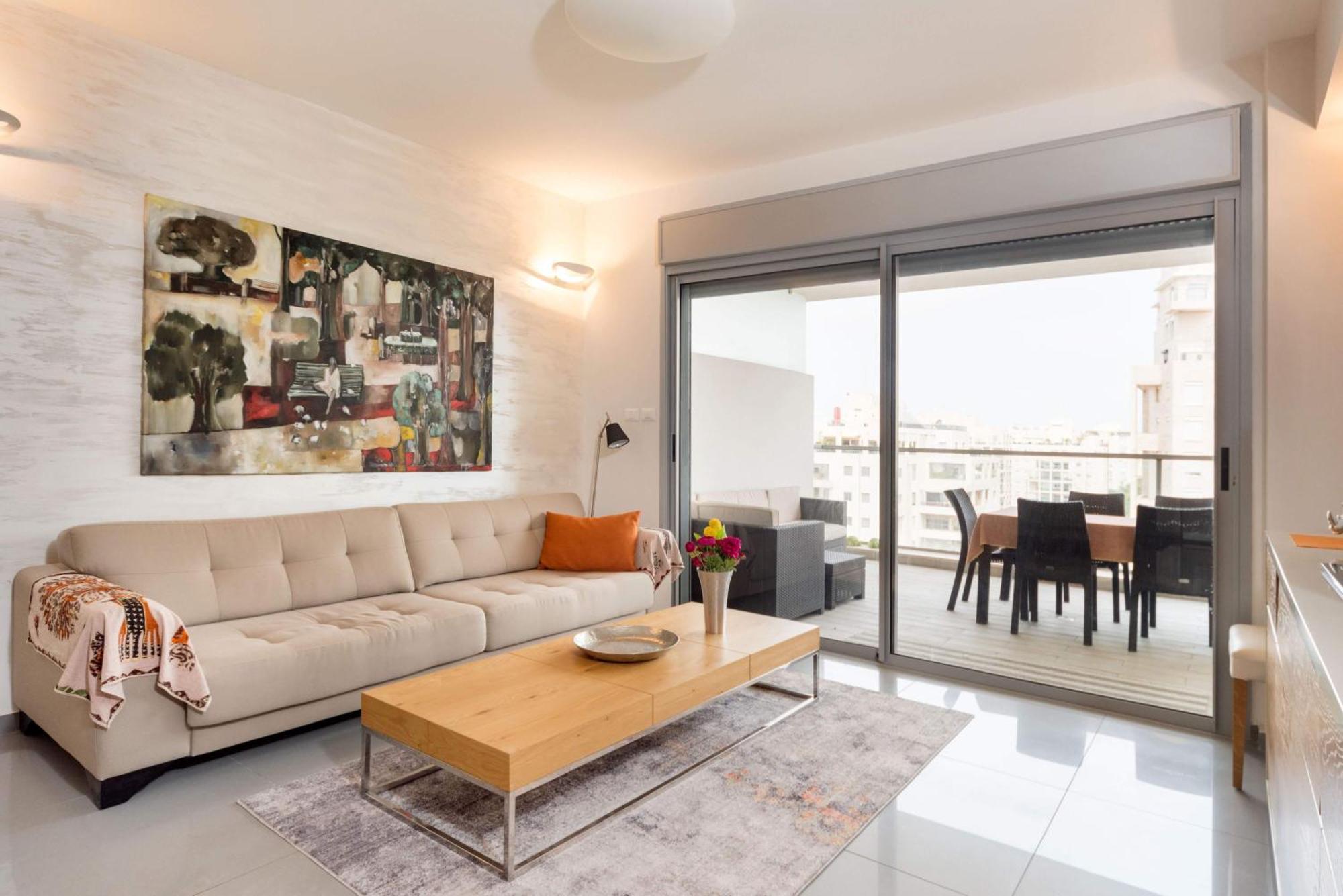 Urban Gem With Outdoor Lounge By Sea N' Rent Apartment Tel Aviv Bagian luar foto